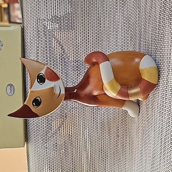 NIB Pink Cat Figurine LUCA by Goebel Rosina Wachtmeister Collection - Picture 3 of 8